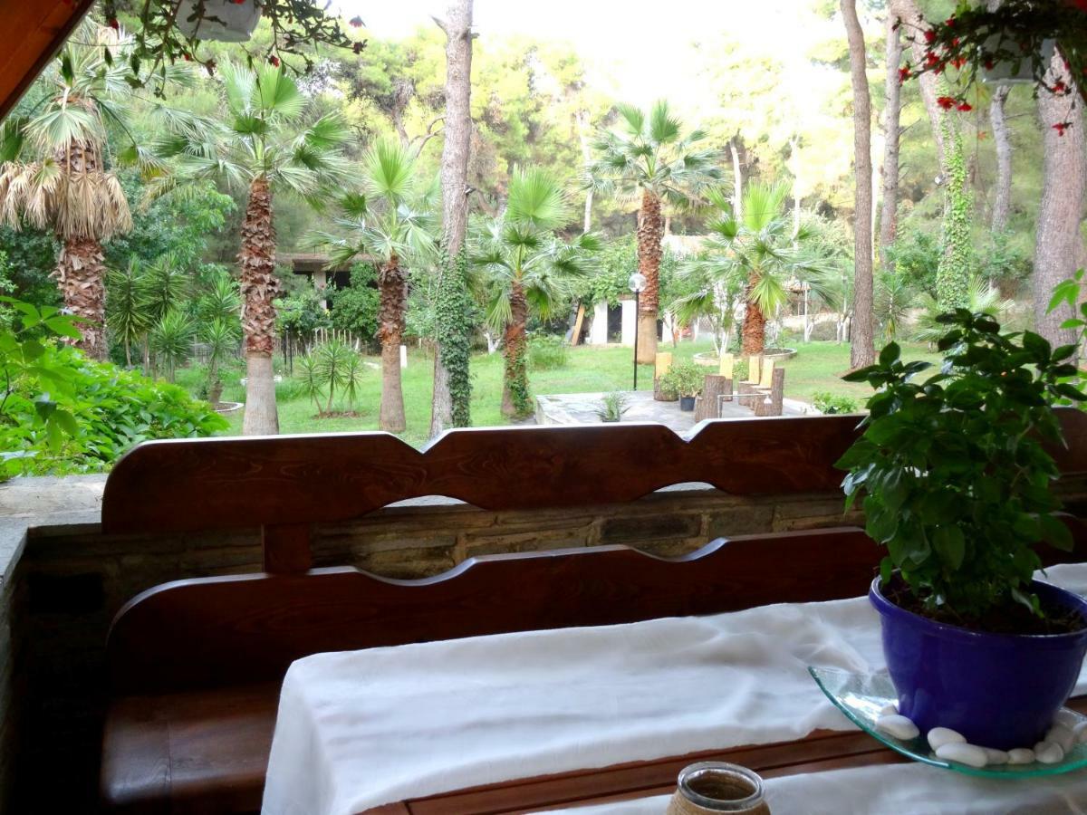 Wood And Stone Villa Sani  ภายนอก รูปภาพ